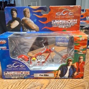 2004  Orange County Choppers (OCC) "Fire Bike" die-cast